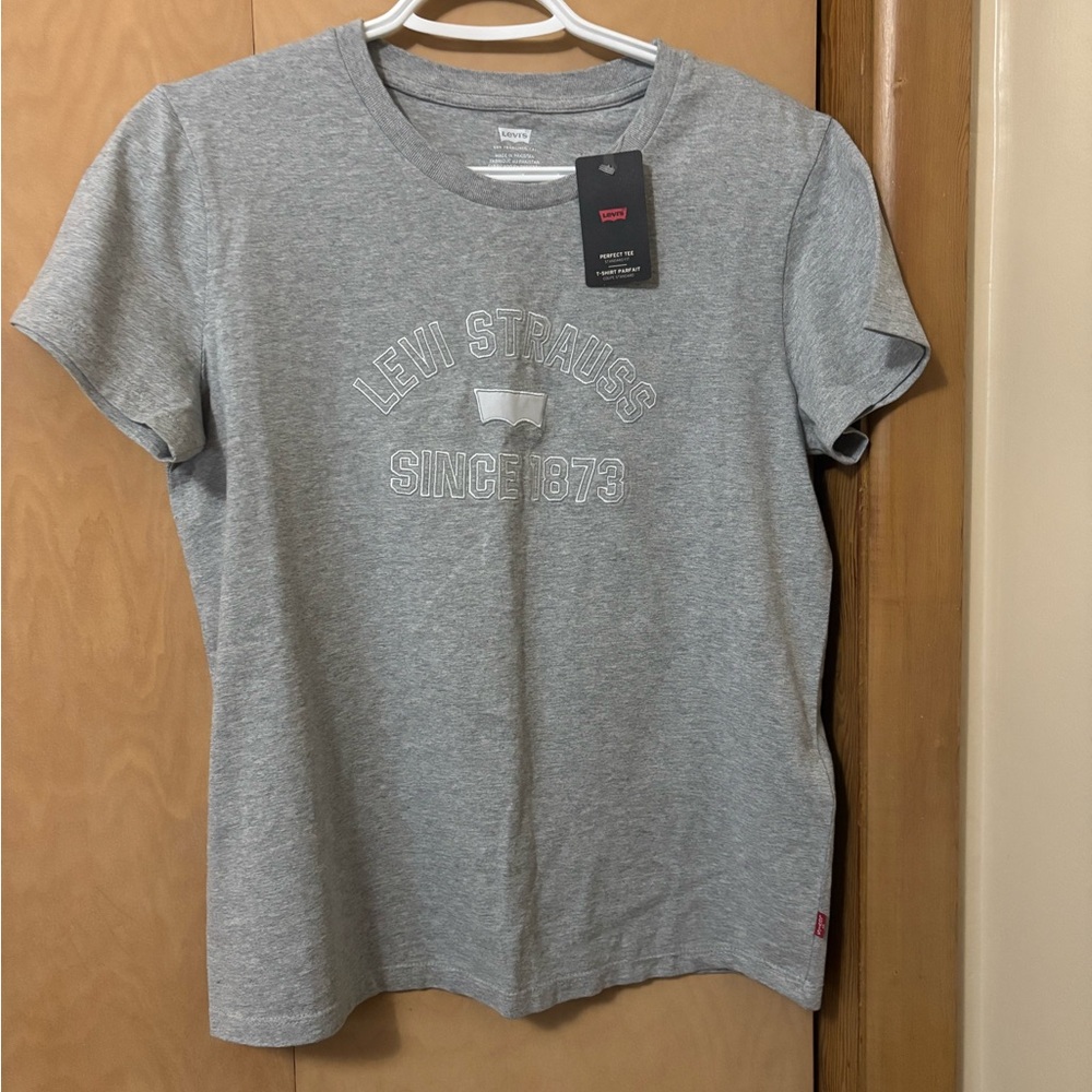 Levi's Everyday Heather Gray Short Sleeve Tee